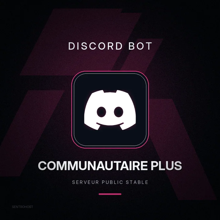 Pack Communautaire Plus Bot Discord